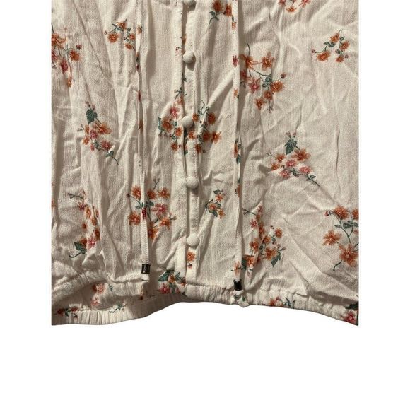 Hippy Rose white floral blouse - Picture 4 of 4